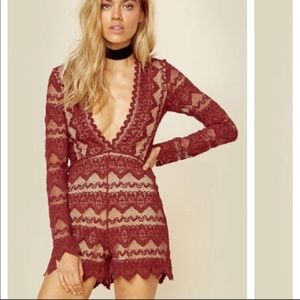 Nightcap lace romper